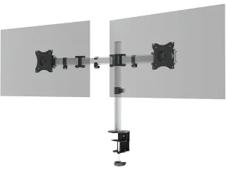 509523 DURABLE Select monitorarm 8kg dubbel 13-27 inch zilver - 1
