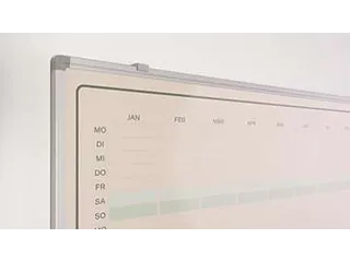 Jaarplanner Elegance Duits softline profiel 8mm 90x120cm aluframe - 4