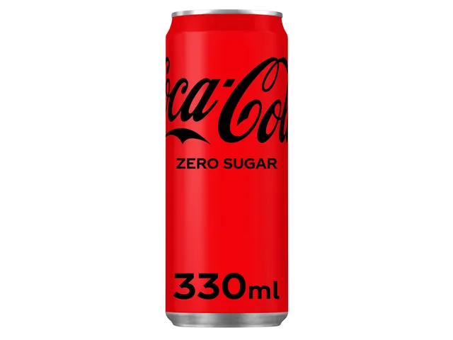 Frisdrank Coca Cola zero blik 330ml