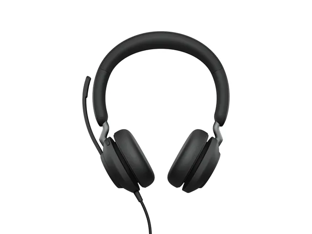 Jabra Evolve2 40 SE Headset USB Type-C / USB Type-A Zwart