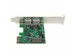 2-Poorts PCI Express SuperSpeed USB 3.0 Adapterkaart met UASP