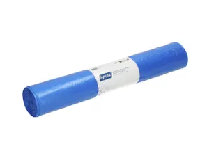 Afvalzak Hynex 70x110cm LDPE recycled T100 120L blauw rol à 20 stuks - 2