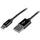 1 Meter Apple 8-polige Lightning Connector Naar Usb-kabel Zwart