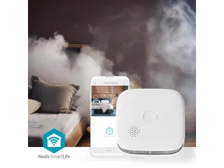 Rookmelder Nedis Smartlife Wifi 10 jaar sensor wit - 21