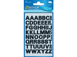Avery Zweckform Etiketten letters A-Z 2 blad zwart waterbestendig - 1
