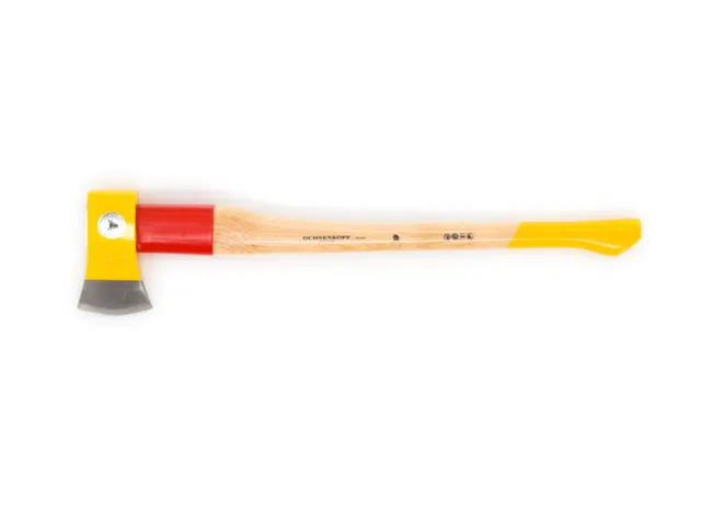 Hache SPALT-FIX ROTBAND-PLUS avec manche en hickory de 80 cm