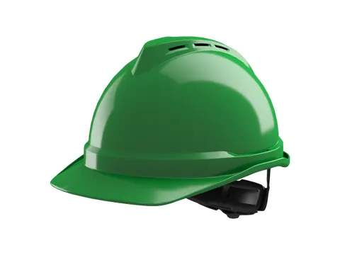 MSA V-Gard 500 geventileerde veiligheidshelm met Fas-Trac III binnenwe