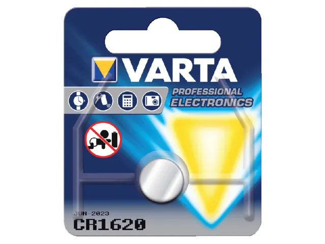 Batterij Varta knoopcel CR1620 lithium 3V blister à 1 stuk