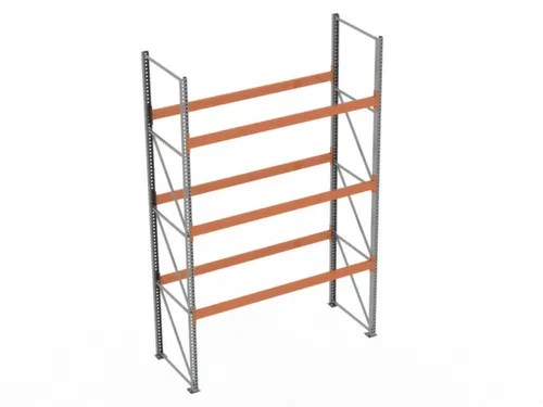 palletstelling,grondveld,HxBxD 4400x2870x1100mm,vakl. 2820kg
