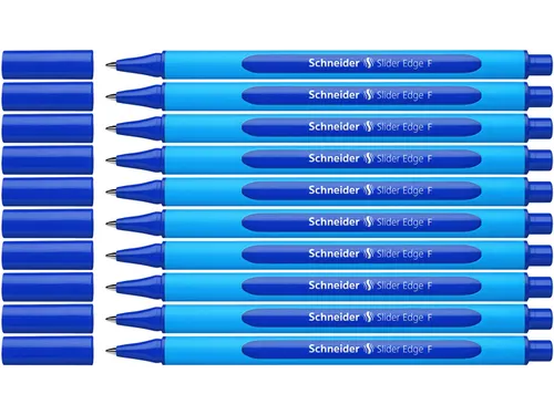 Balpen Schneider Slider Edge fijn blauw