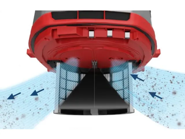 Veiligheidszuiger,1200 W,luchtvolume 74l/sec,bak 35l,Werk b 450mm