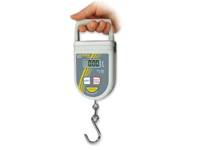 Hangweegschaal Lcd Display Weegbereik 0-15Kg Afleesbaar Per 20G