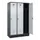 locker voor scheiding van kleding,HxBxD 1950x1200x500mm,3vak