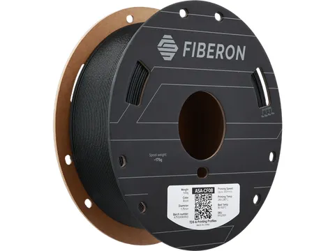 Polymaker 3D filament Fiberon ASA-CF08 1,75 mm Zwart 0.5kg