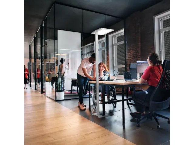 Luctra LED Vloerlamp Vitawork Up 12.000 lm Wit