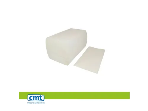 CMT Handdoekpapier Z-vouw Eco cellulose Wit 2-laags 24x21cm 20x160