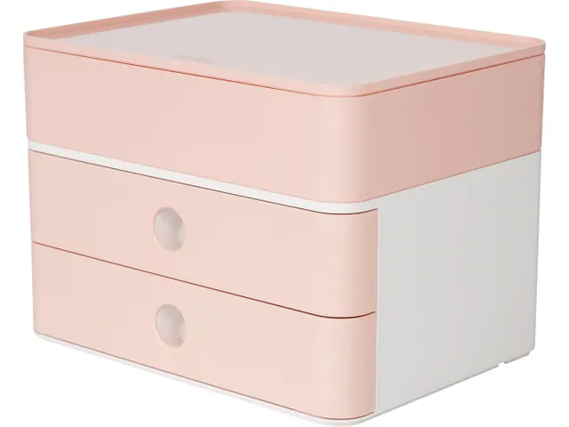 Smart-box plus Han Allison 2 lades en box flamingo roze