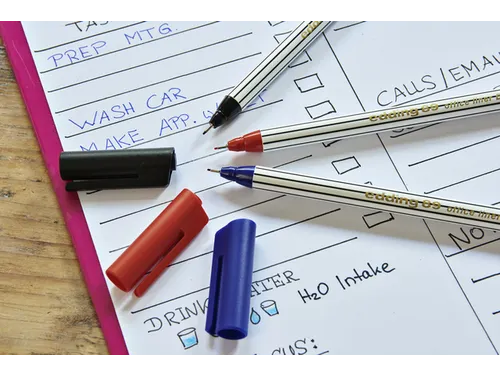 Fineliner Edding 89/10 assorti 0.3mm blister à 10 stuks