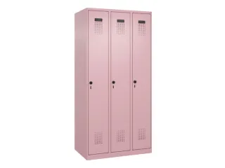locker,HxBxD 1850x900x500mm,3vak,vak B 300mm,draaigrendel - 3