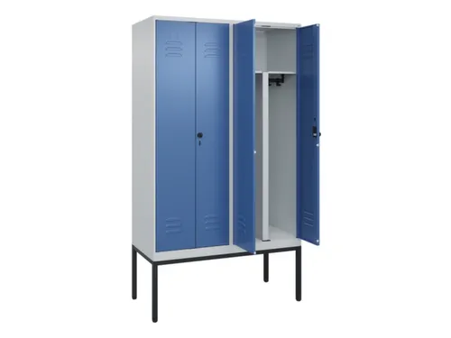 PBM-locker,HxBxD 2120x1200x500mm,4vak,vak B 300mm,draaigrendel
