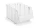 Bacs À Bec Transparents Hxlxp 156X186X300Mm Polystyrène Ouverture De