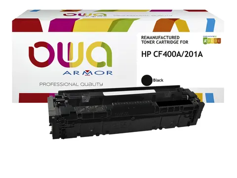 Tonercartridge OWA alternatief tbv HP CF400A zwart