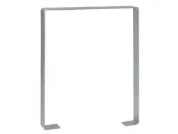fietsbeugel,L 800mm,staal vuurverzinkt,plat staal,v. inbetonneren