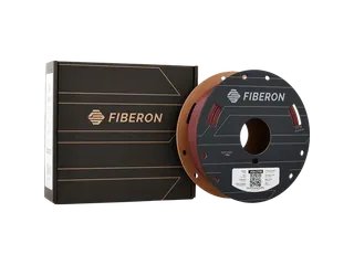 Polymaker 3D filament Fiberon ASA-CF08 1,75 mm Donker Rood 0.5kg - 3