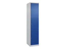 lockerkast,HxBxD 1850x400x500mm,1x3vakken,vak B 400mm,cil.-slot
