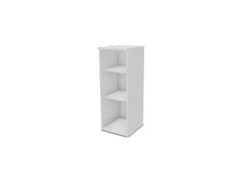 kantoorstelling,opbouwelement,HxBxD 1070x400x445mm,Bl-wit