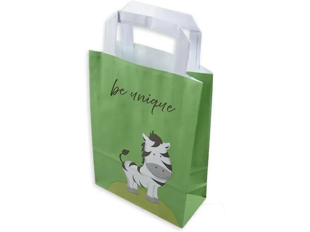 Sac papier Elco Color 18x8x26 cm zebre kraft 90gr 50pcs