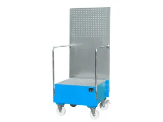 Verrijdbare Opvangbak,V. 1X200L Vat,Opvangvol. 203L - 1