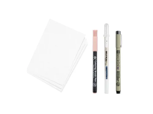 Tekenset Sakura Creative Kit Cherry Blossom 6 stuks