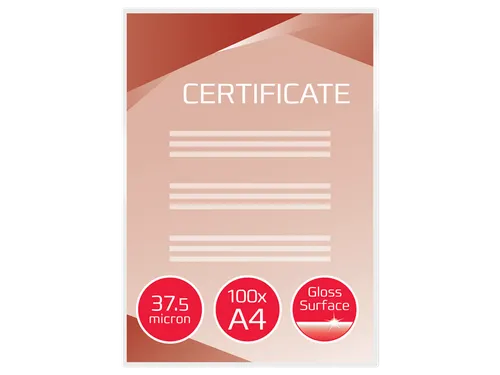 Document lamineerhoes A4 76 micron (2x38 micron), pak van 200 stuks