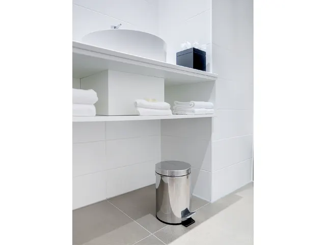 Afvalbak Pedaalemmer Rond 20 Liter Mat Rvs
