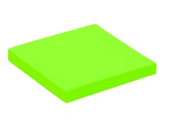 Memoblok Quantore 76x76mm neon groen