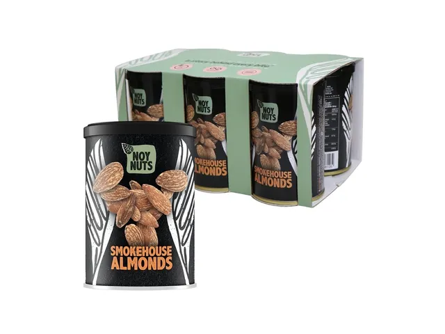 Amandelen NoyNuts Smokehouse blik 150gram