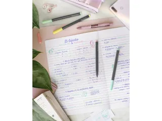 Fineliner Faber-Castell Grip 0,4mm etui 5 stuks pastel assorti - 7