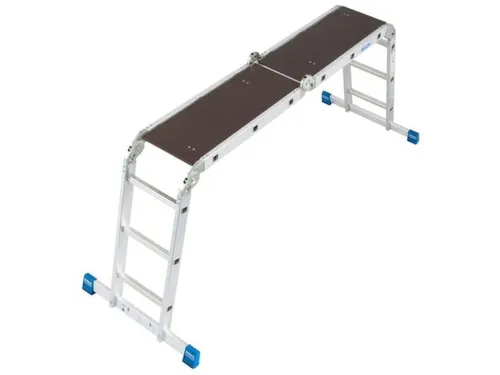 multifunctionele vouwladder,4x3,sporten,balk L 3,55m,aluminium