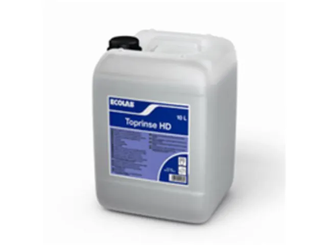 Ecolab toprinse HD naglansmiddel voor hard naspoelwater voor industrie