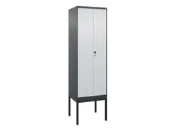 PBM-locker,HxBxD 2120x600x500mm,2vak,vak B 300mm,draaigrendel
