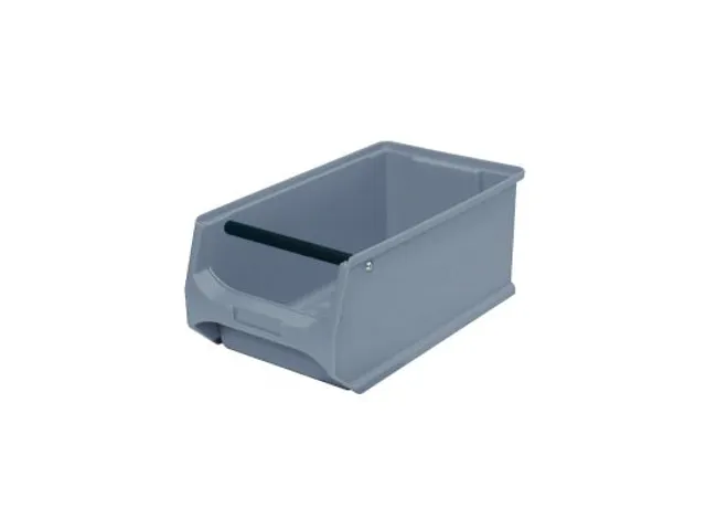 Bac À Bec Hxlxp 150X200X350Mm Pp Avec Barre Support Gris