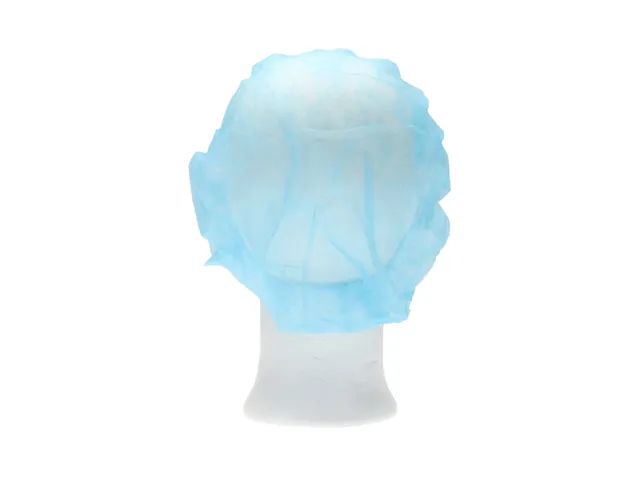 Haarnet CMT bouffant non-woven M 50cm PP blauw 100 stuks