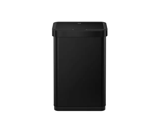 Afvalbak EcoNova Sensor Bin 50 liter Mat Zwart