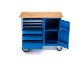 1504 0321 Rolwerkbank met 6laden - 7