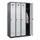 locker,HxBxD 1850x1200x500mm,4vak,vak B 300mm,draaigrendel