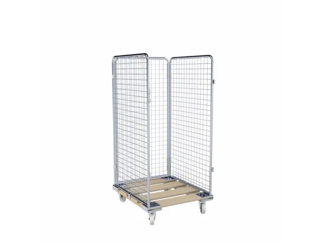 rolcontainer,draagverm. 500kg,HxLxB 1540x810x724mm,nuttige H 1350mm