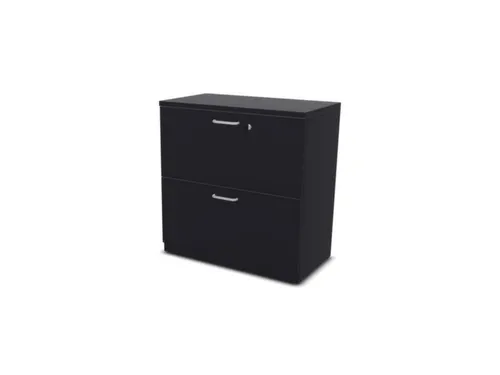 Hangmappenkast Hxbxd 740x800x445mm 3 Laden Cc-Zwart