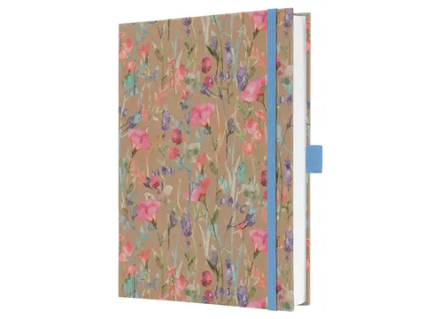 Notitieboek Jolie A5 Pure Wildflowers gelinieerd hardcover