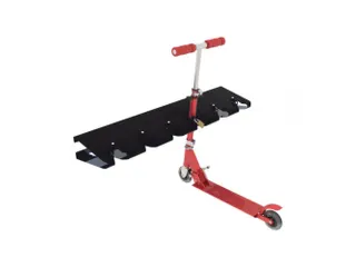 Steprek voor 6 steppen L 990mm eenzijdig RAL9005 - 1